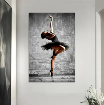 Tablou canvas cu balerina Gratia Dansului Etern — miniatura 3