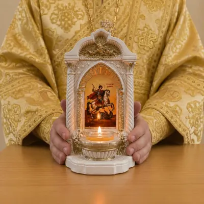 Candela Sfântul Mare Mucenic Gheorghe - Purtătorul de biruință — miniatura 2
