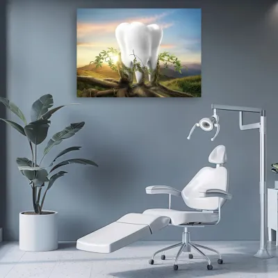 Tablou canvas Stomatologie Dintele în Grădina de Apus — miniatura 4