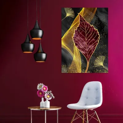 Tablou canvas Frunza Abstracției — miniatura 4