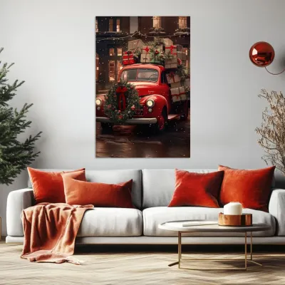 Tablou Canvas de Crăciun – Călătorie spre Magie — miniatura 4