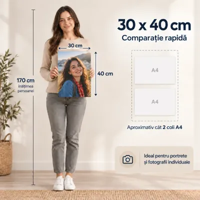 Tablou personalizat vertical cu poza ta — miniatura 3