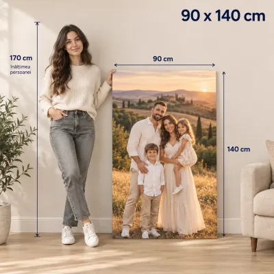 Tablou personalizat vertical cu poza ta — miniatura 9