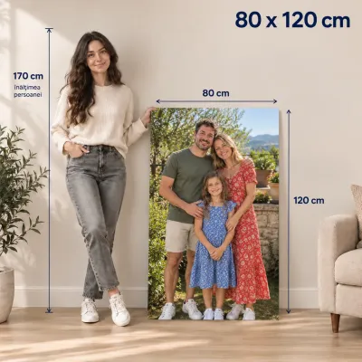 Tablou personalizat vertical cu poza ta — miniatura 8