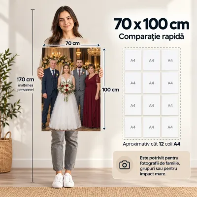 Tablou personalizat vertical cu poza ta — miniatura 7