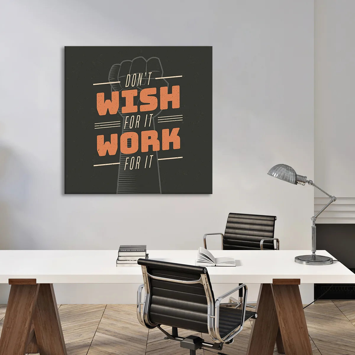 Tablou canvas Work — imaginea 3