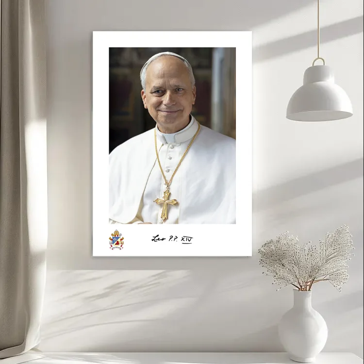 Tablou canvas Papa Leon al XIV-lea — imaginea 2