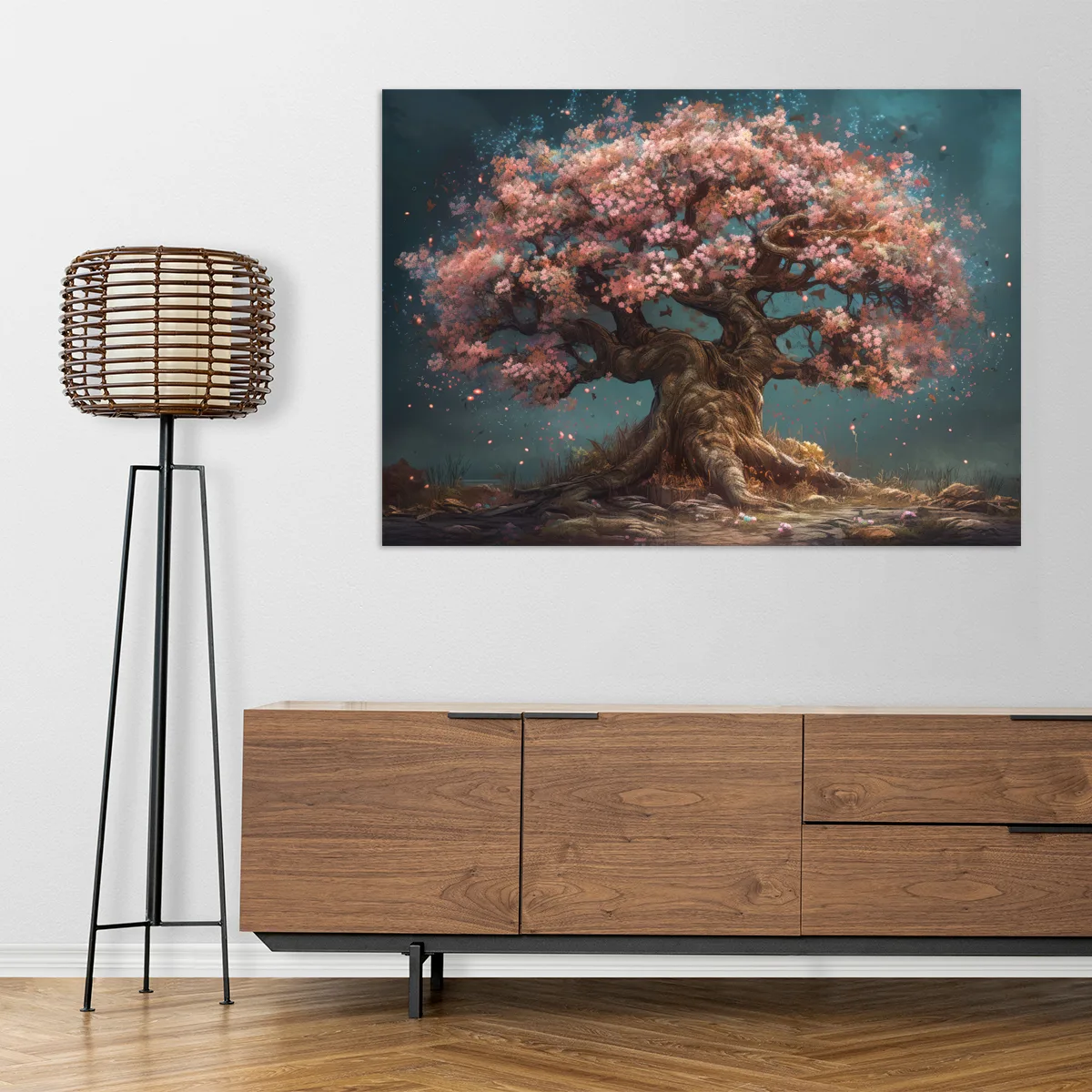 Tablou canvas Taina ciresului înflorit — imaginea 3