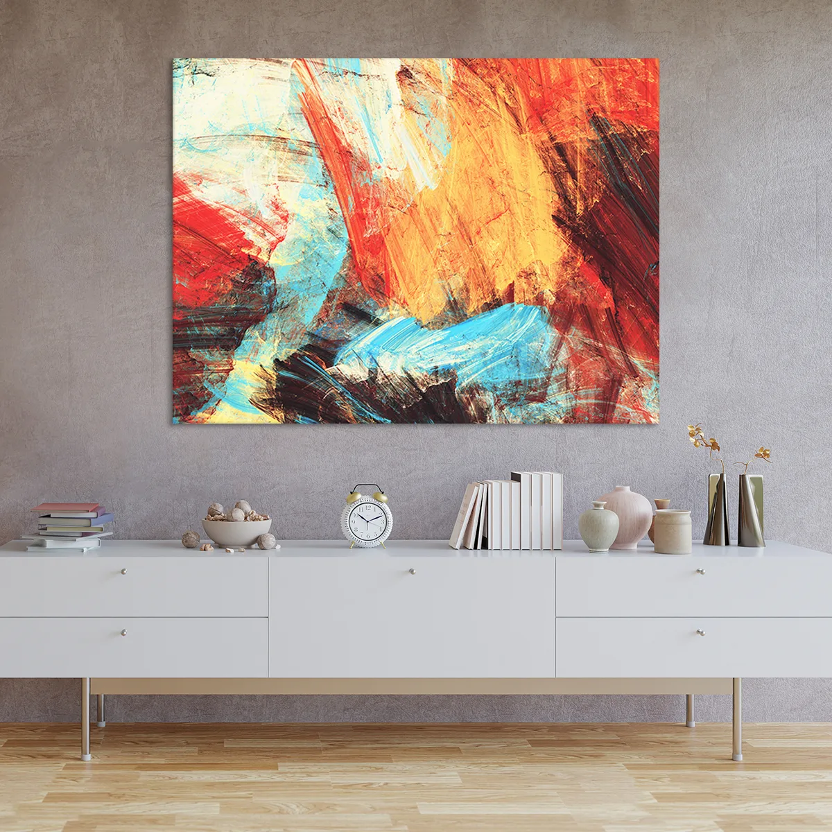 Tablou canvas multicolor — imaginea 2