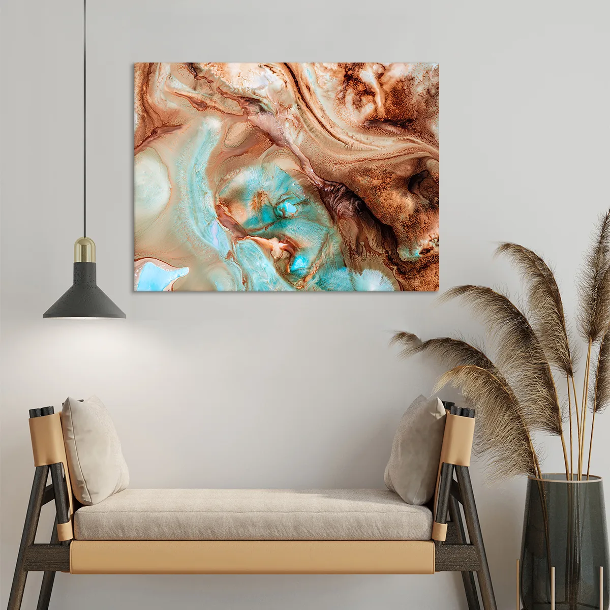 Tablou canvas green sea — imaginea 2