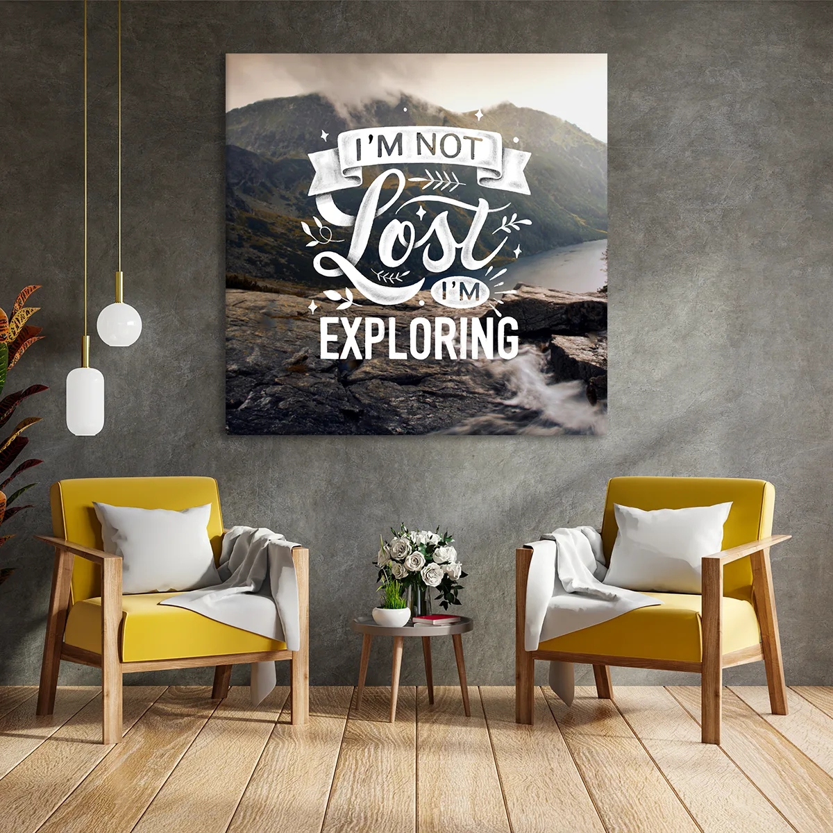 Tablou canvas I'm Exploring — imaginea 4