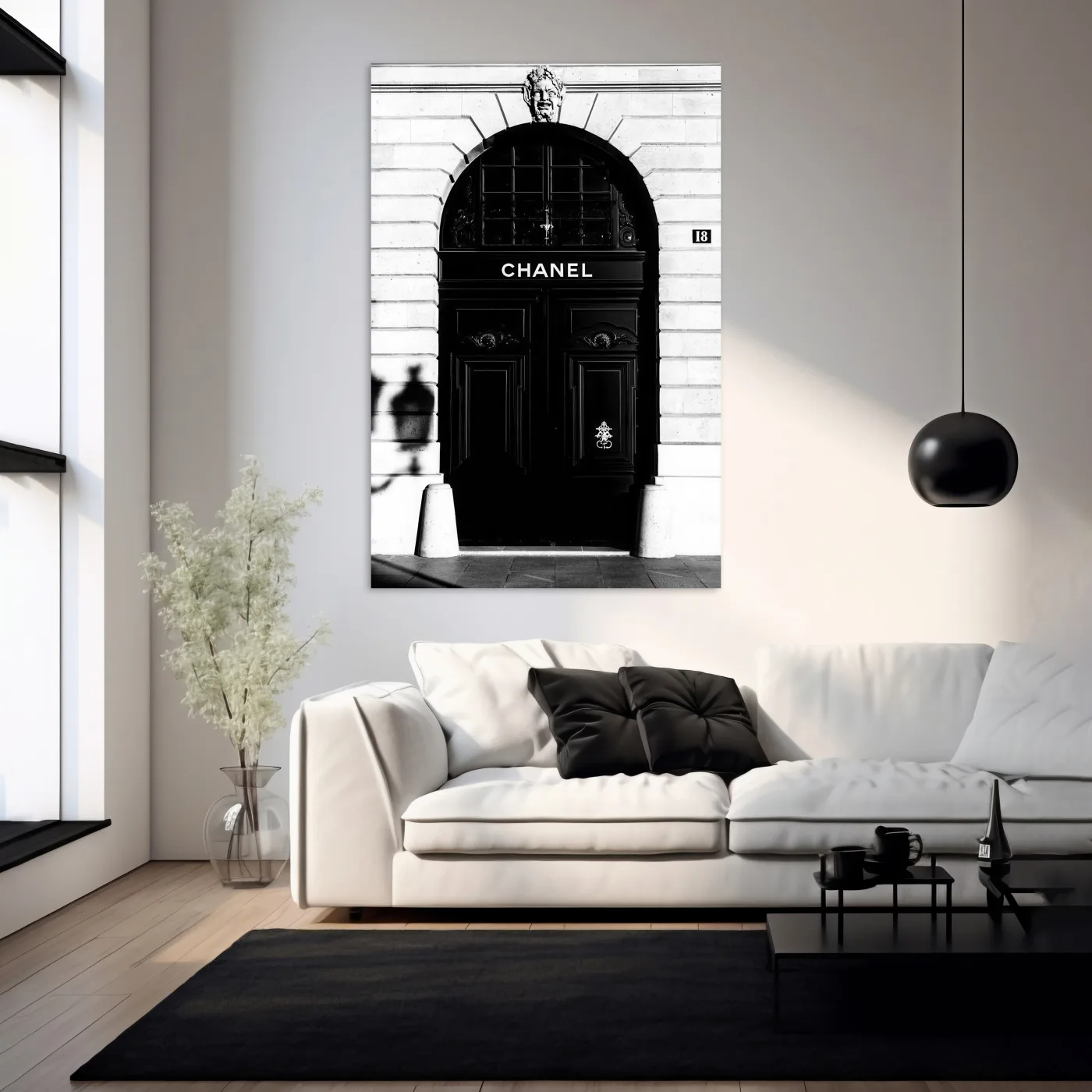 Tablou canvas Chanel: Lux și Simplitate — imaginea 2