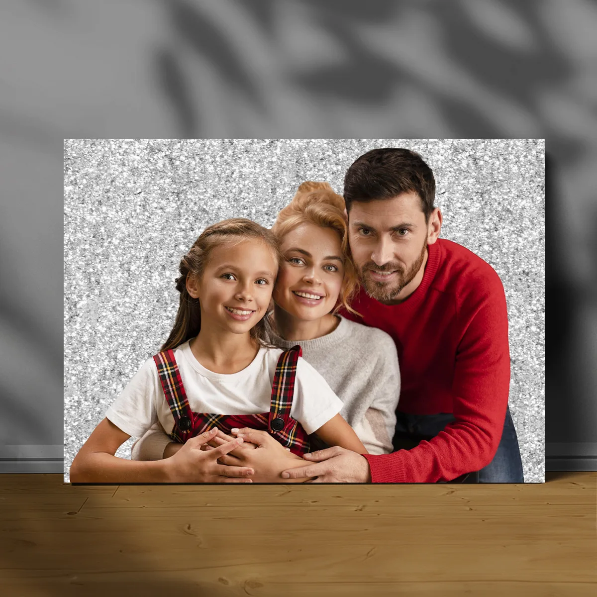 Tablou color cu sclipici
