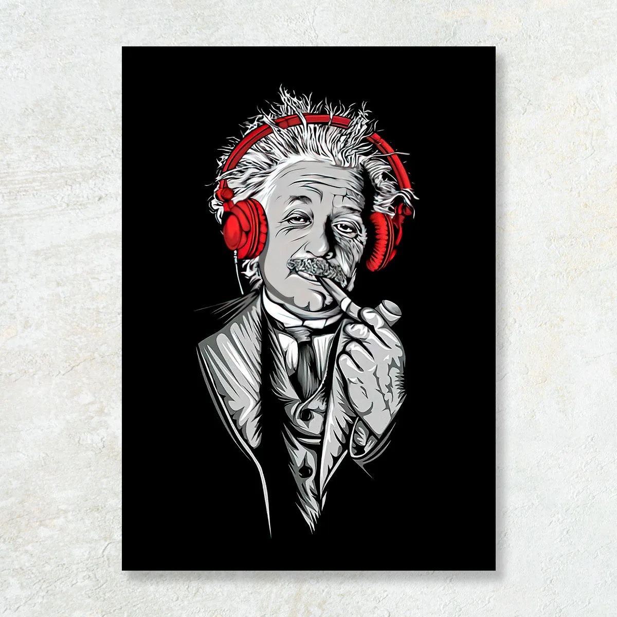 Tablou Music Gravity Albert Einstein