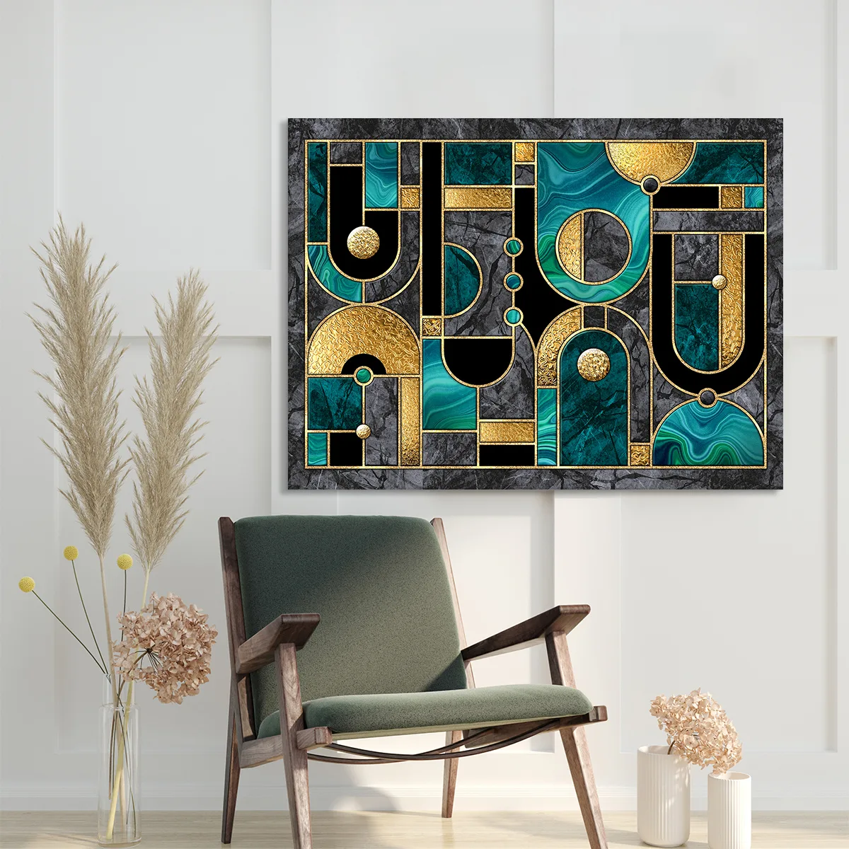 Tablou canvas shapes — imaginea 2