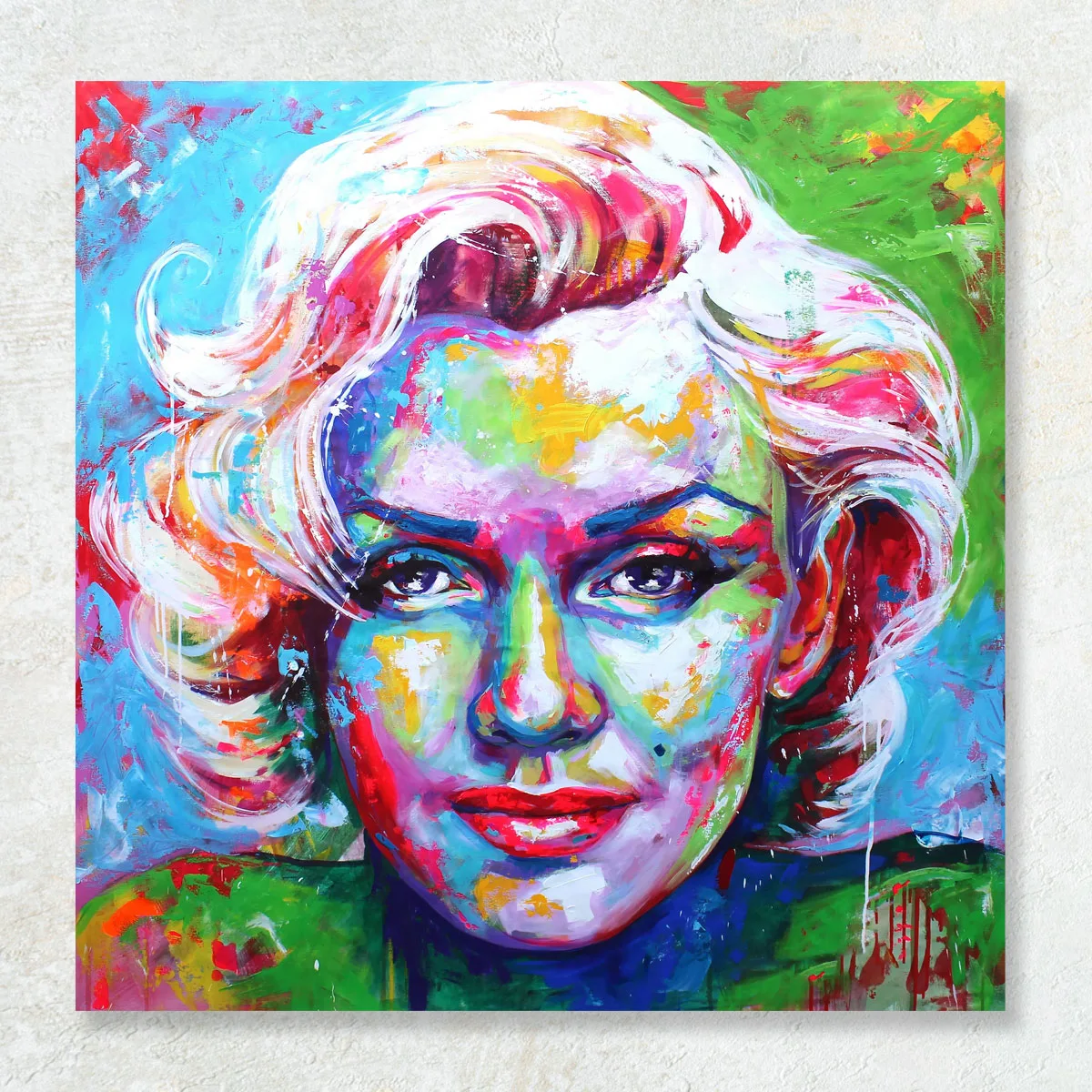 Tablou Marylin Monroe Colorfull