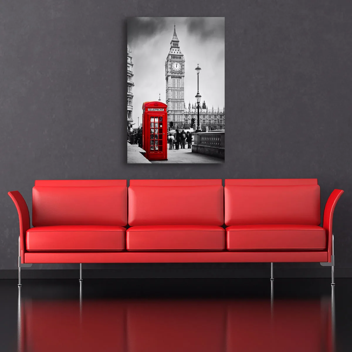 Tablou canvas pe panza Big Ben — imaginea 3