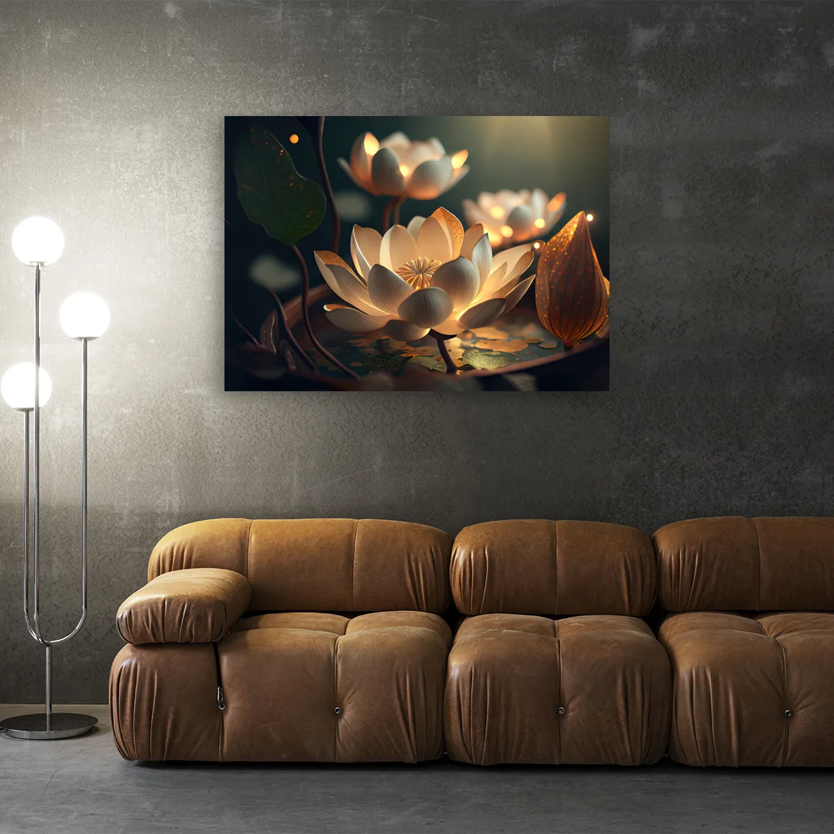 Tablou canvas Blooming in Light — imaginea 3
