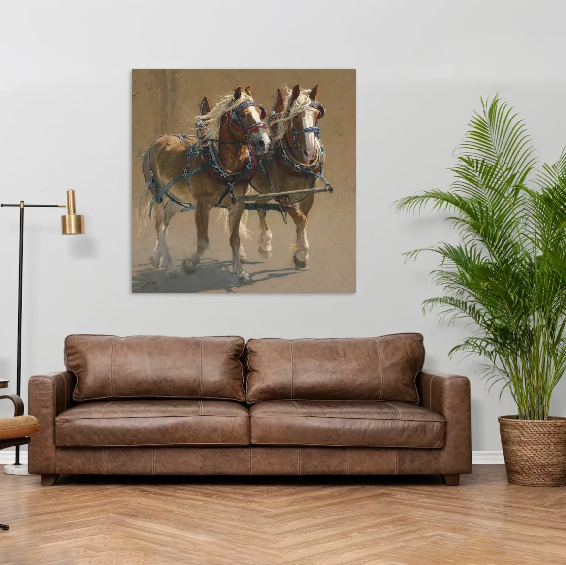 Tablou canvas Călătoria Cailor — imaginea 2