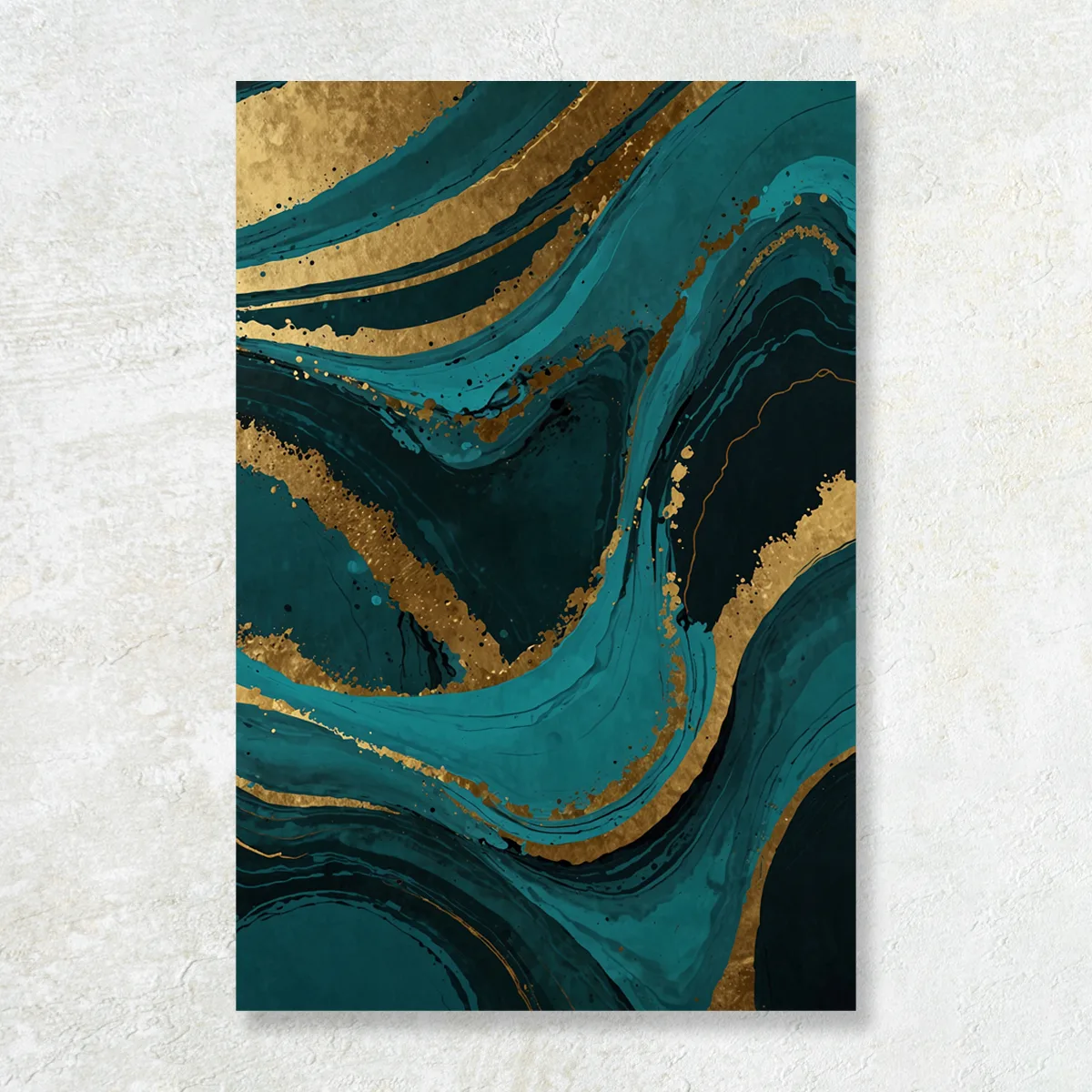 Tablou canvas Imaginatie turcoaz