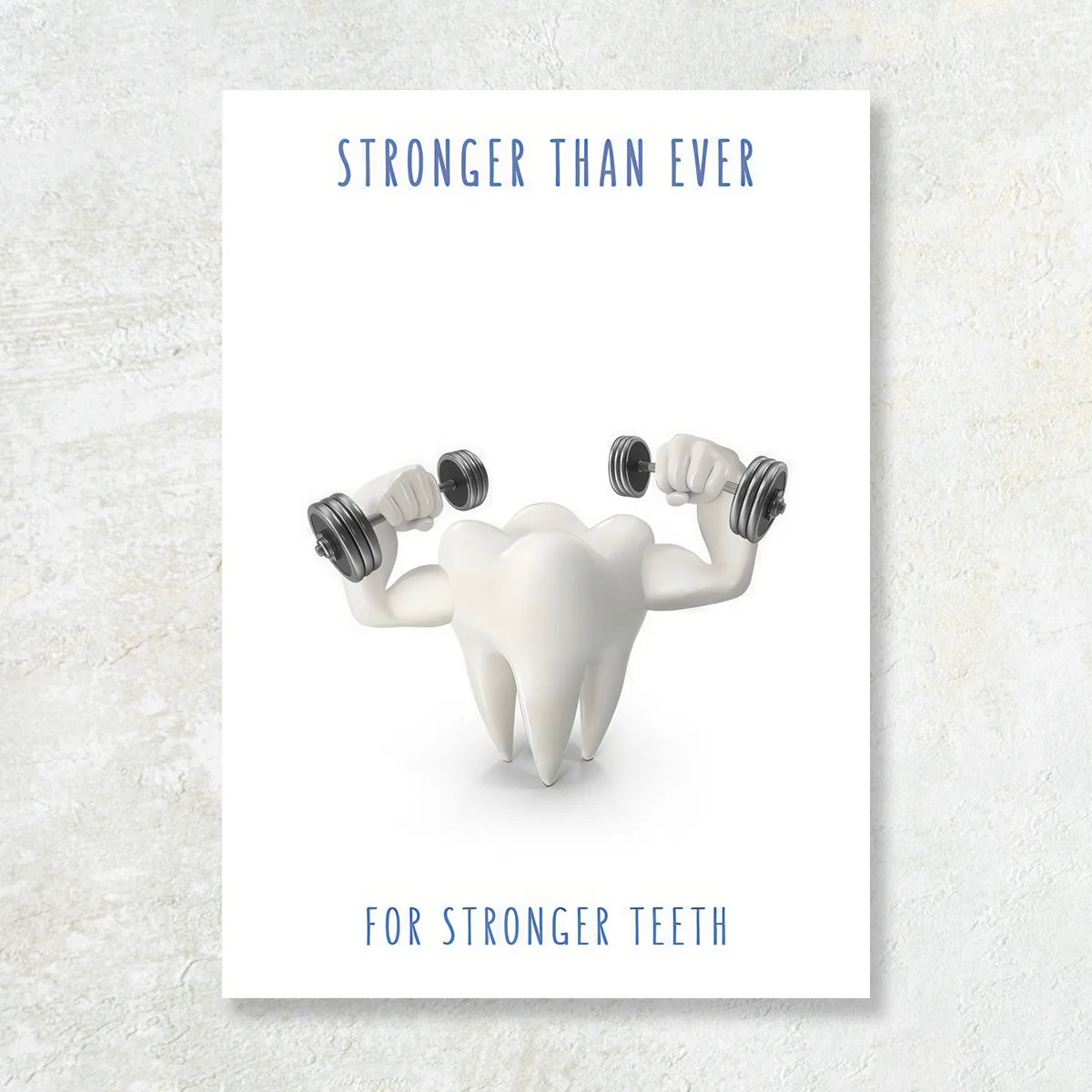 Tablou canvas Stomatologie Stronger teeth