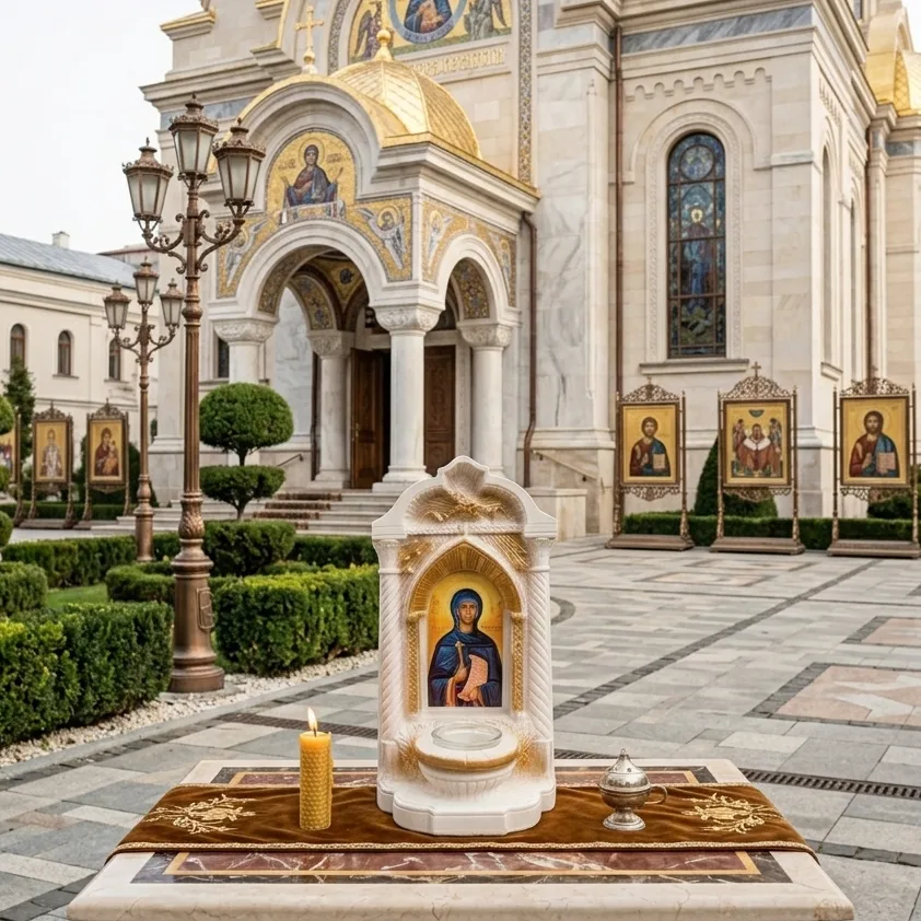 Candela Sfanta Cuvioasa Parascheva de la Iasi — imaginea 4