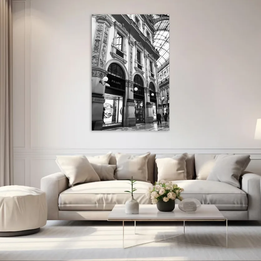 Tablou canvas Prada: Arhitectura Luxului — imaginea 2