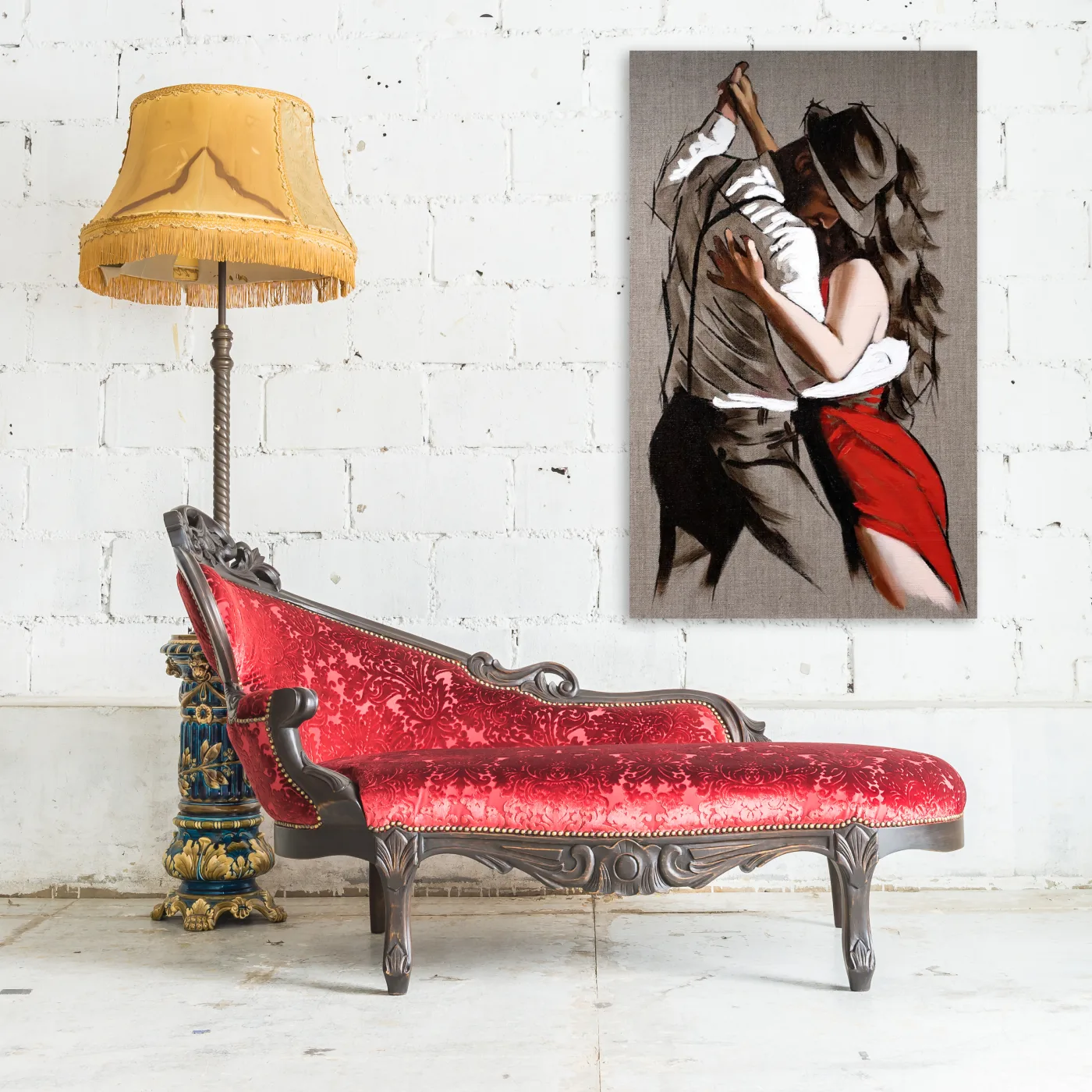 Tablou Canvas Tango în pasiune — imaginea 3