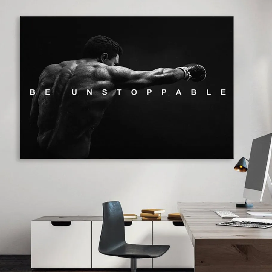 Tablou Canvas Motivational pentru sportivi Muhammad Ali, arta inspiraționala — imaginea 3