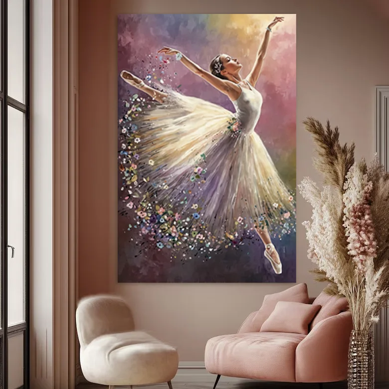 Tablou canvas Gratioasa balerina — imaginea 4