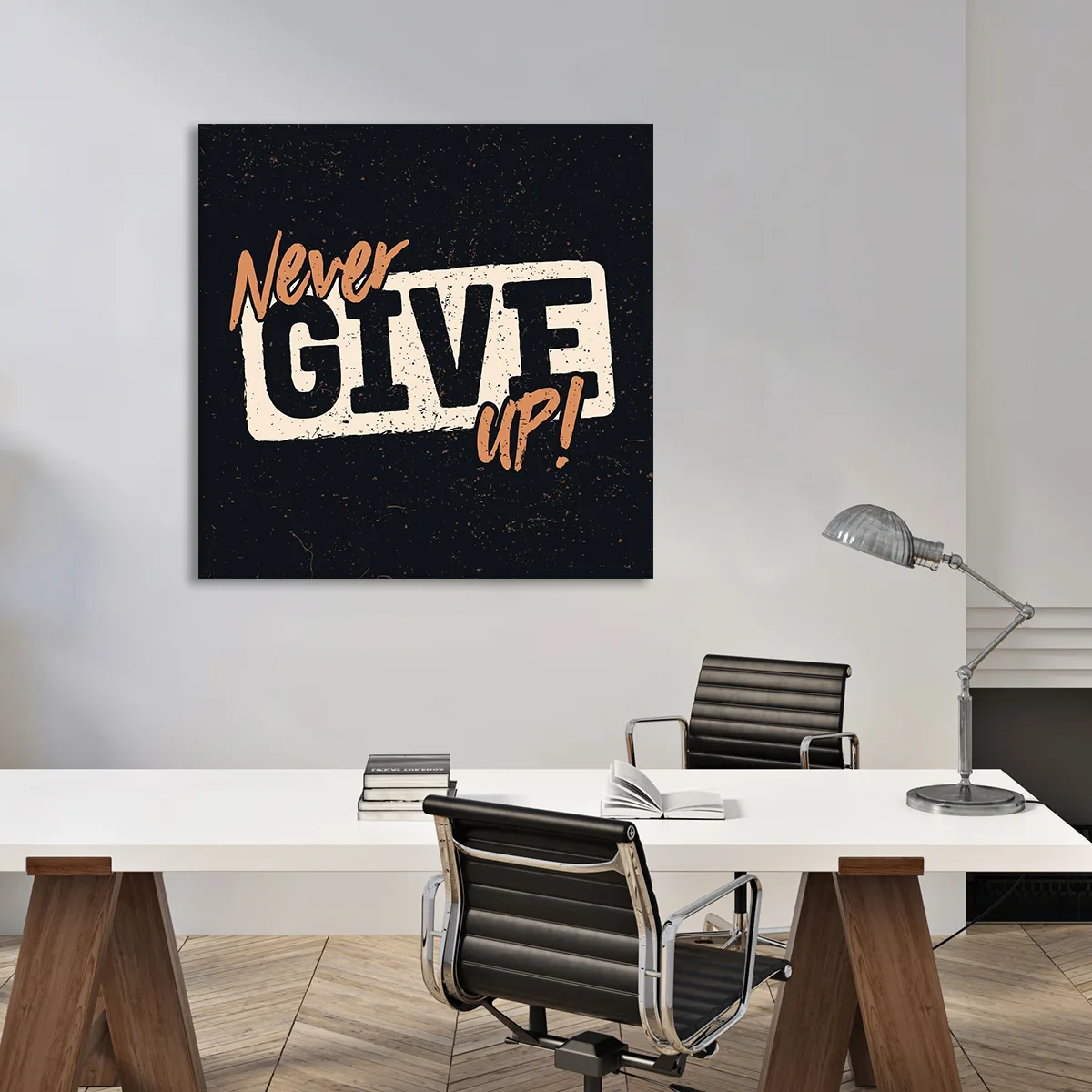 Tablou canvas Never Give Up — imaginea 3