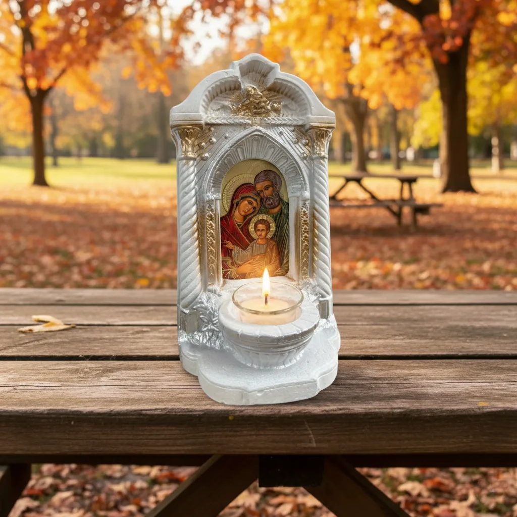 Candela Sfintei Familii - (Iisus Hristos ca Prunc, Fecioara Maria si Sfantul Iosif) — imaginea 2