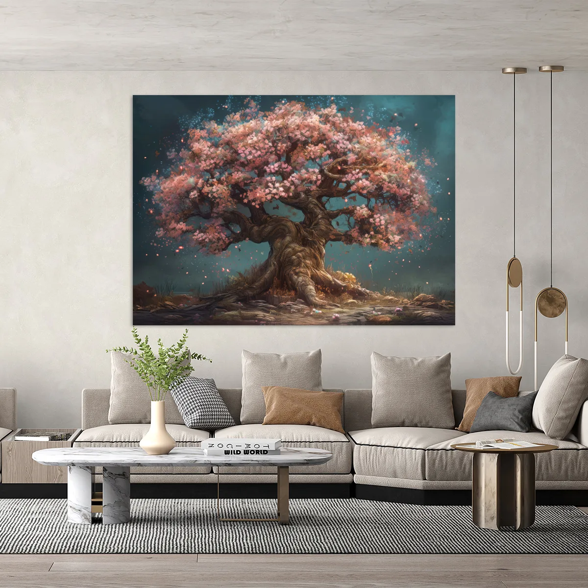 Tablou canvas Taina ciresului înflorit — imaginea 4