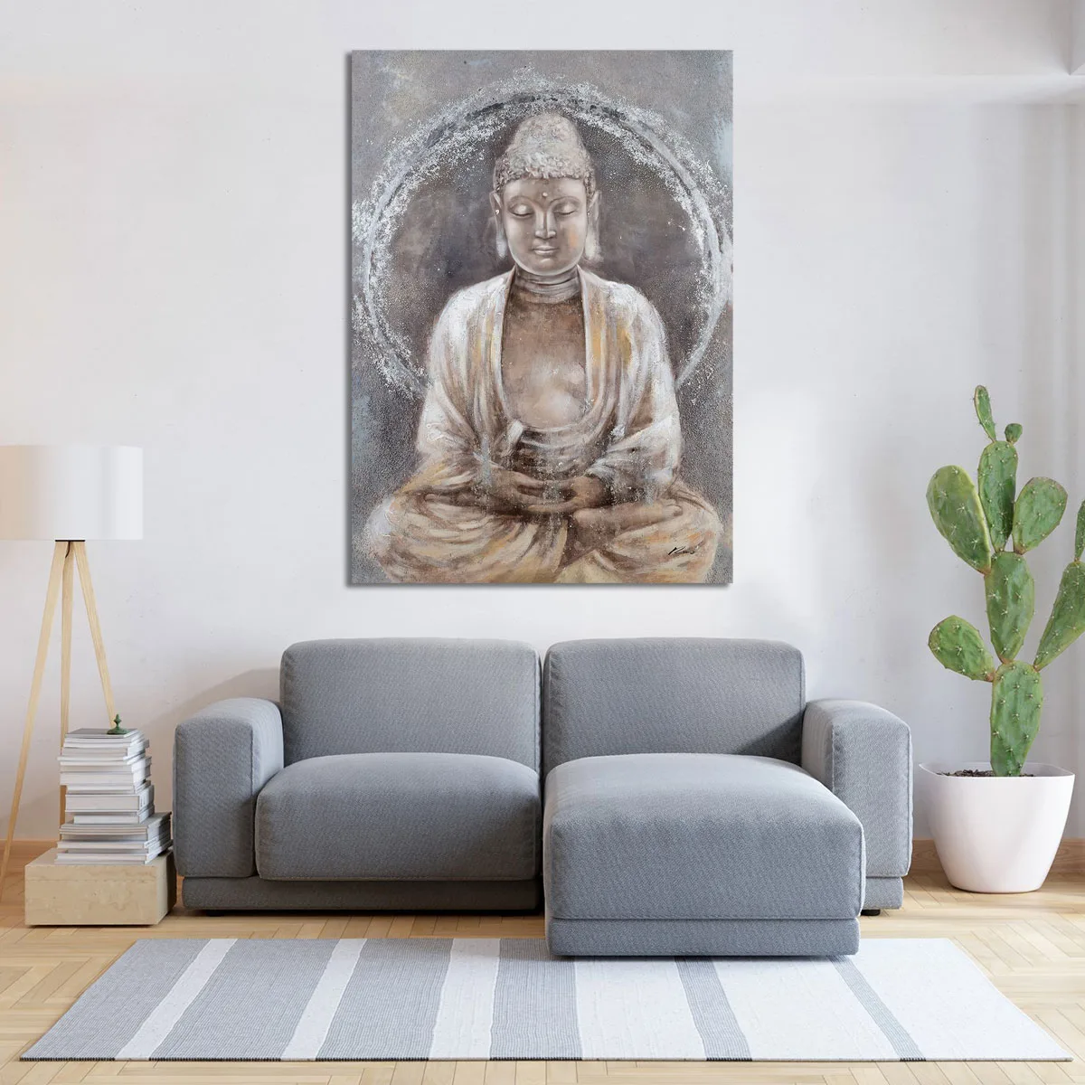 Tablou feng shui Budha - Vibratia iluminarii — imaginea 2