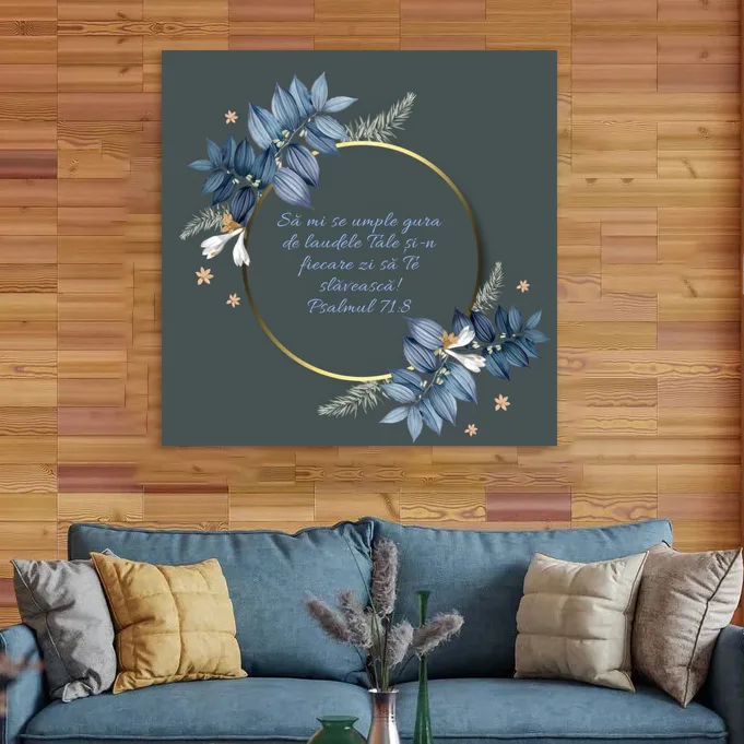 Tablou Canvas Versete biblice - Laudele Tale — imaginea 4