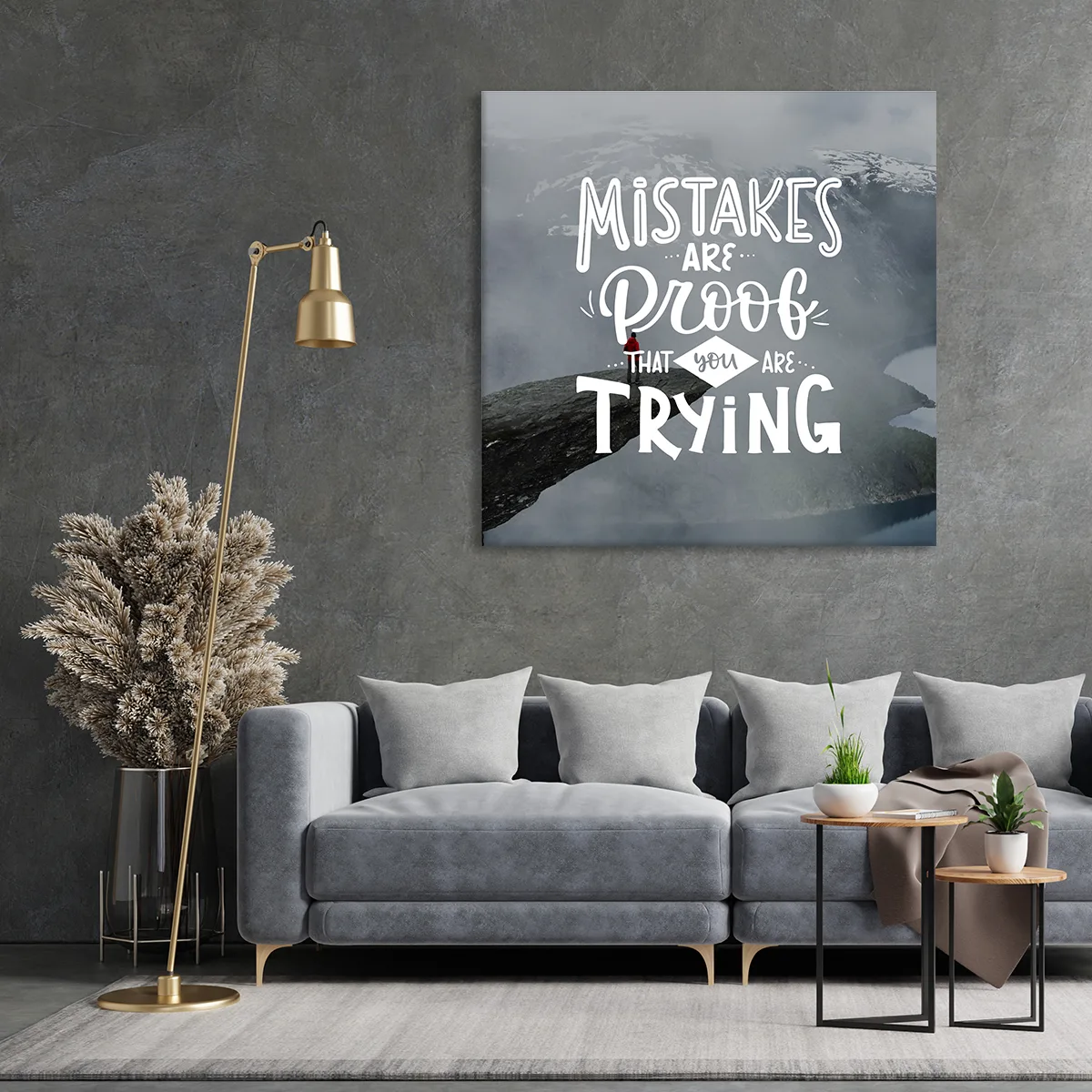 Tablou canvas Trying — imaginea 2