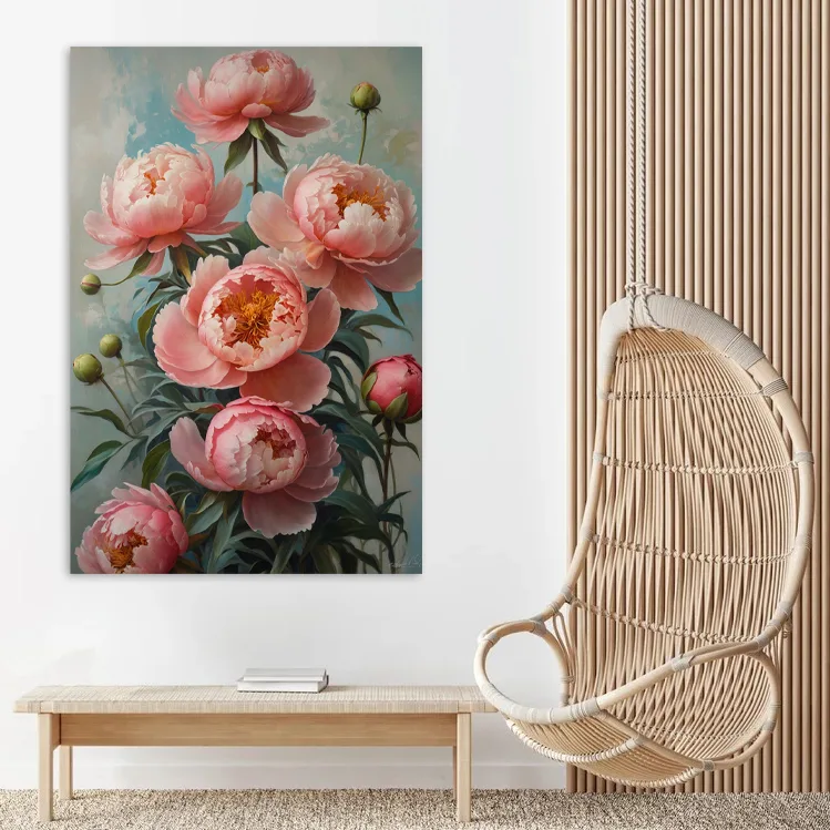 Tablou canvas Bujorii Timpulu — imaginea 3
