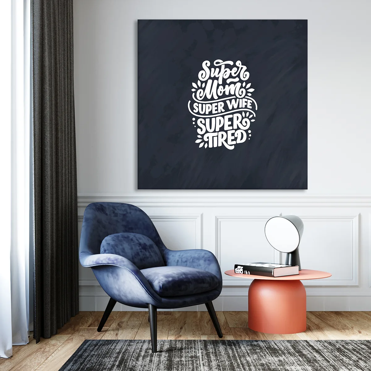 Tablou canvas Super Mom — imaginea 3