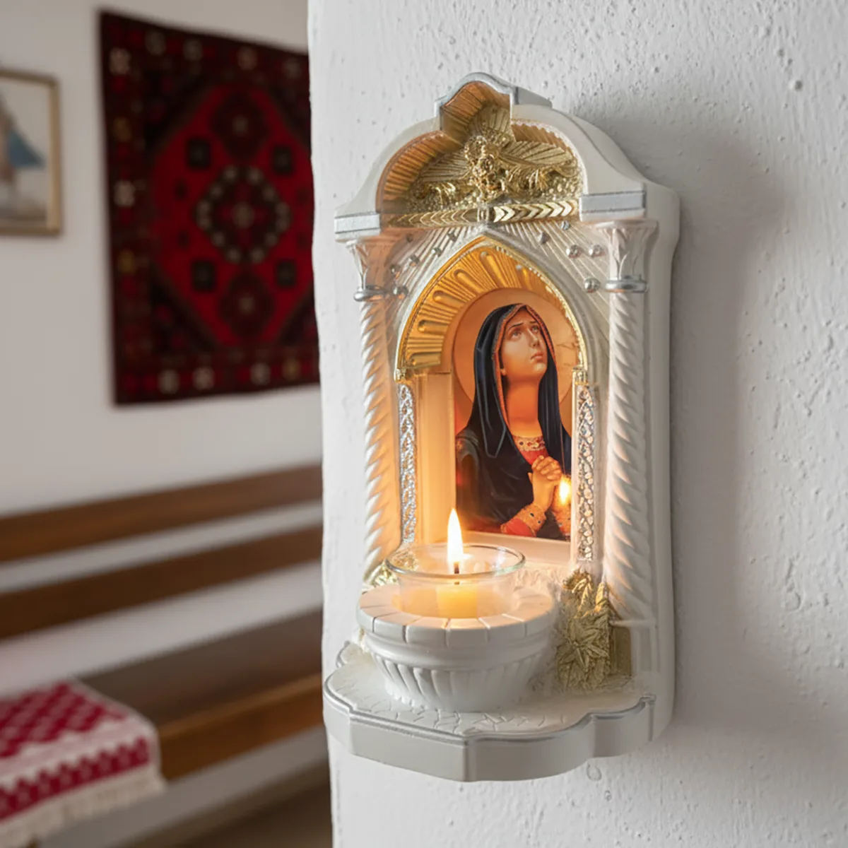 Candela Maicii Domnului în rugăciune — imaginea 3