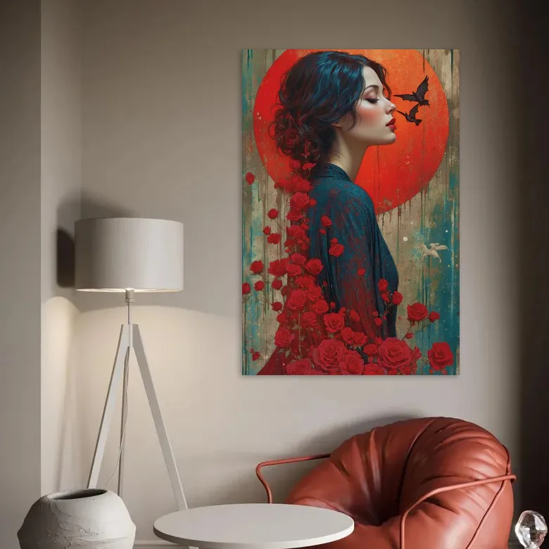 Tablou canvas Noaptea Trandafirilor — imaginea 3