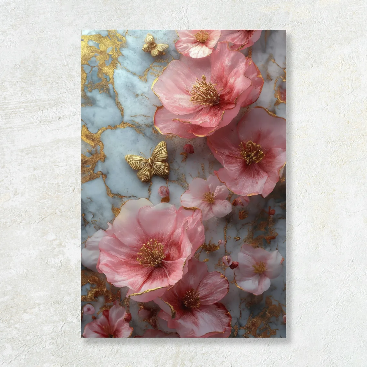 Tablou Canvas Dansul Petalelor Roz
