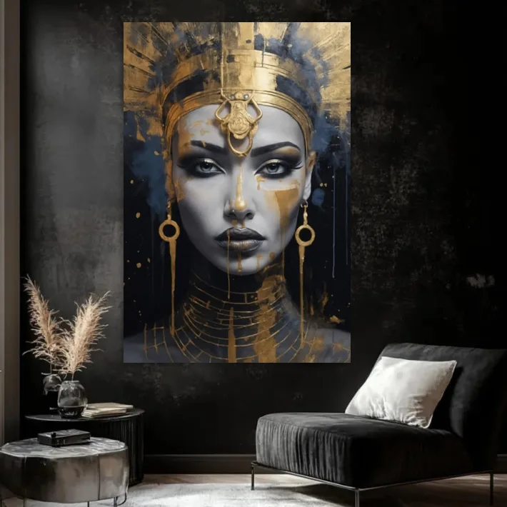 Tablou canvas Ochii Africii — imaginea 3