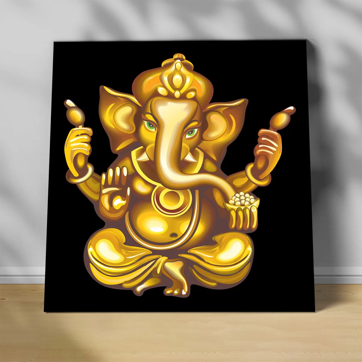 Tablou Feng Shui Ganesha Gold