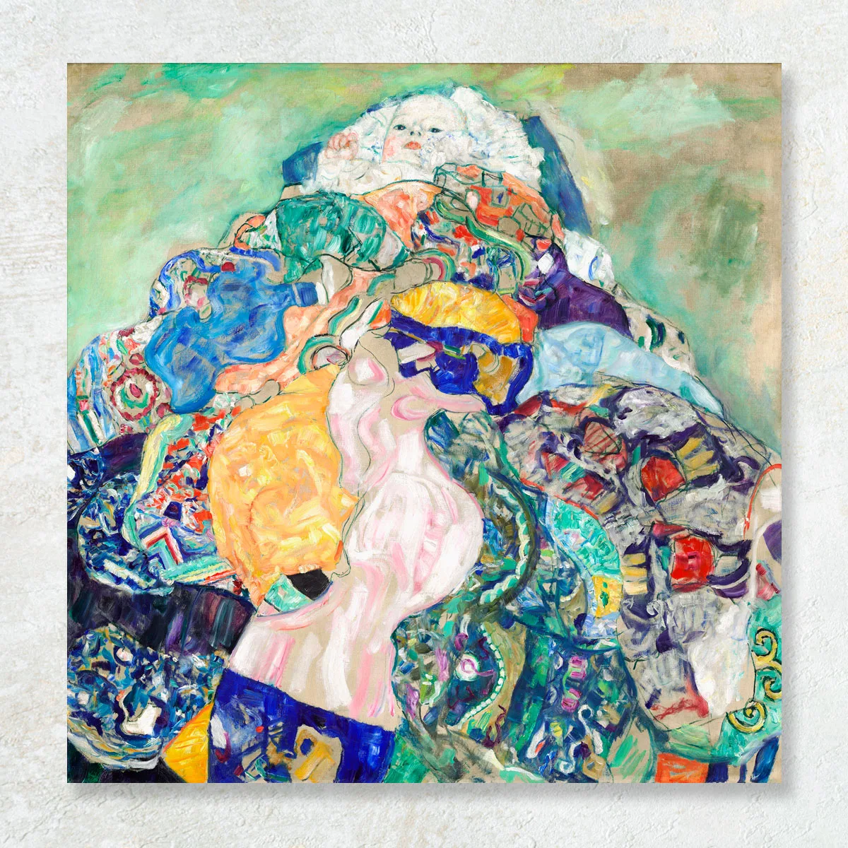 Tablou Baby, Cradle, Gustav Klimt