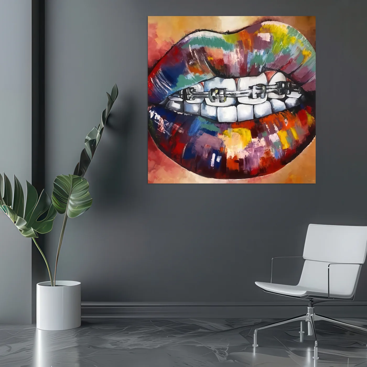 Tablou canvas Stomatologie Aparatul Dentar Magic — imaginea 4