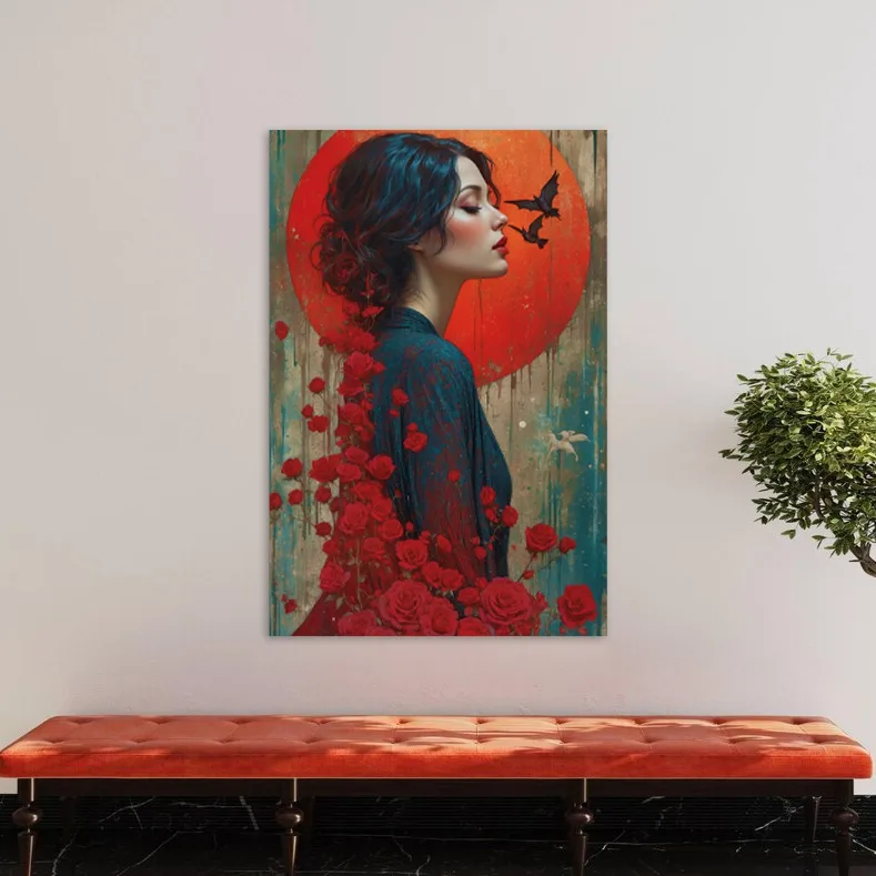 Tablou canvas Noaptea Trandafirilor — imaginea 4