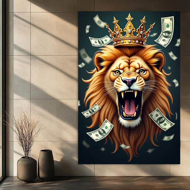 Tablou canvas Power of money — imaginea 4