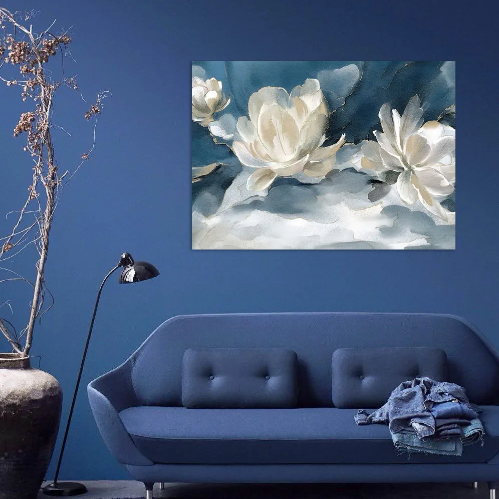Tablou canvas Rapsodie în Alb — imaginea 3
