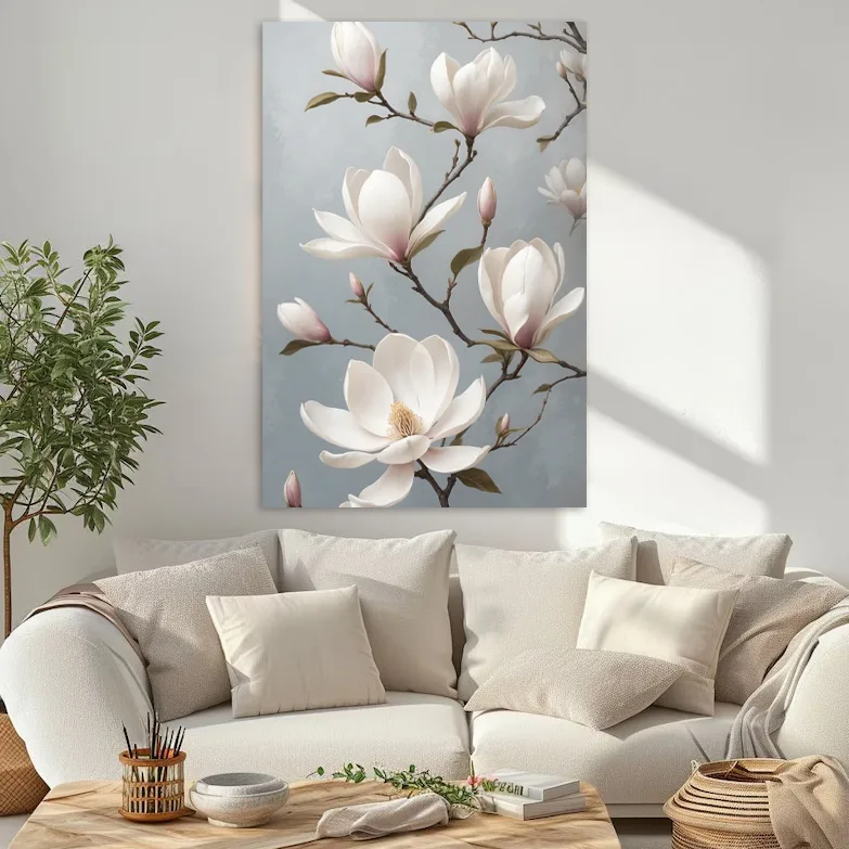 Tablou canvas Eleganța Magnoliei — imaginea 3
