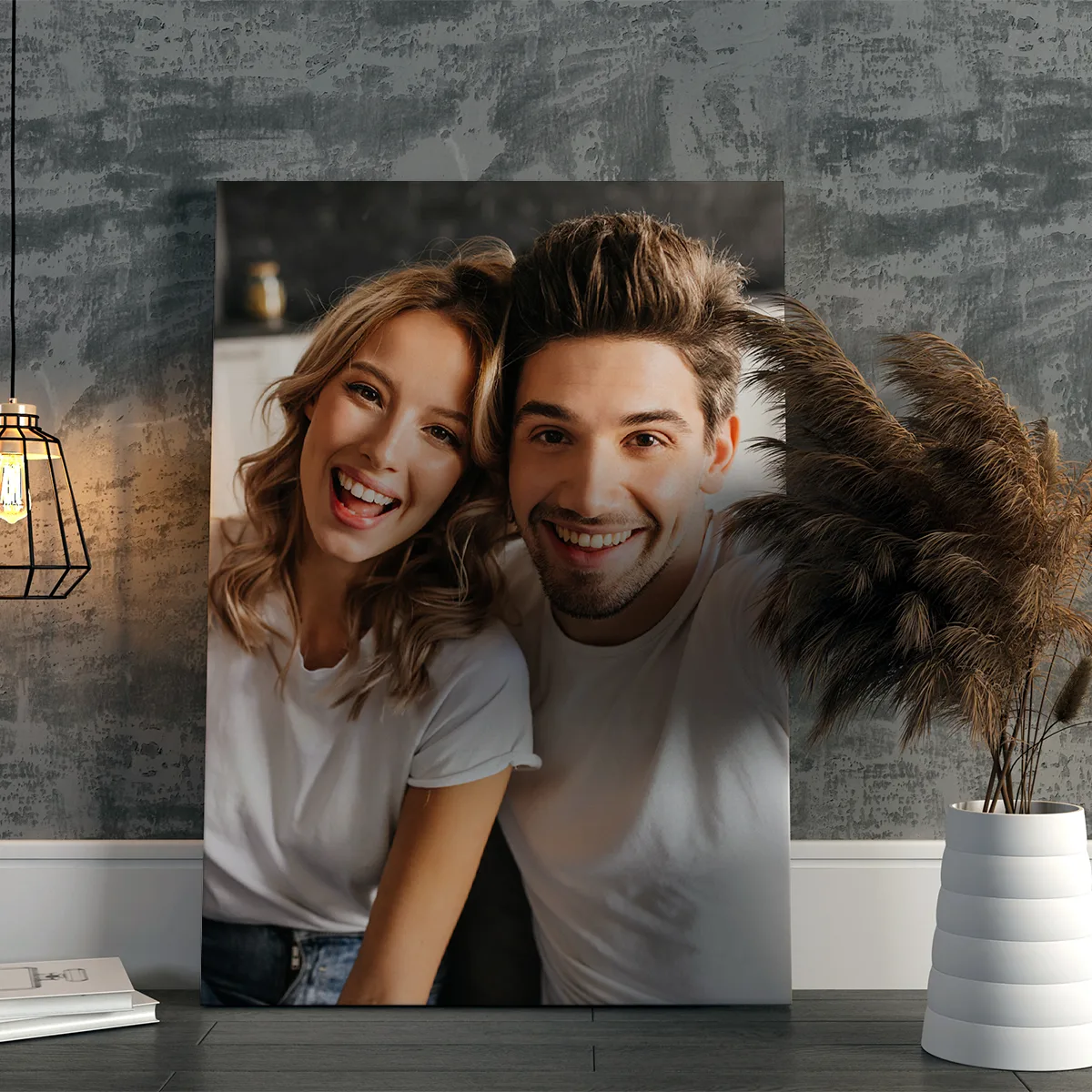 Tablou canvas personalizat vertical 50x70 cm — imaginea 3